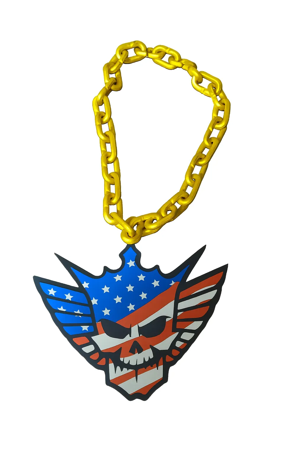 Cody Rhodes American Nightmare WWE Wrestling Necklace Gold Color Chain ...