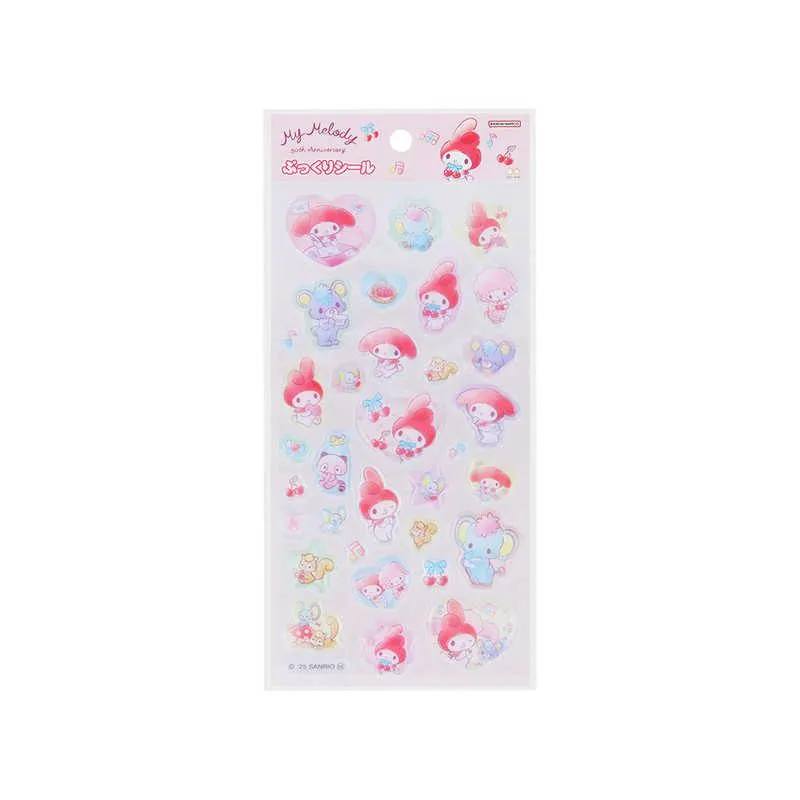 My Melody 50th Anniversary Puff Sticker ($5.99) from @CharmsLOL