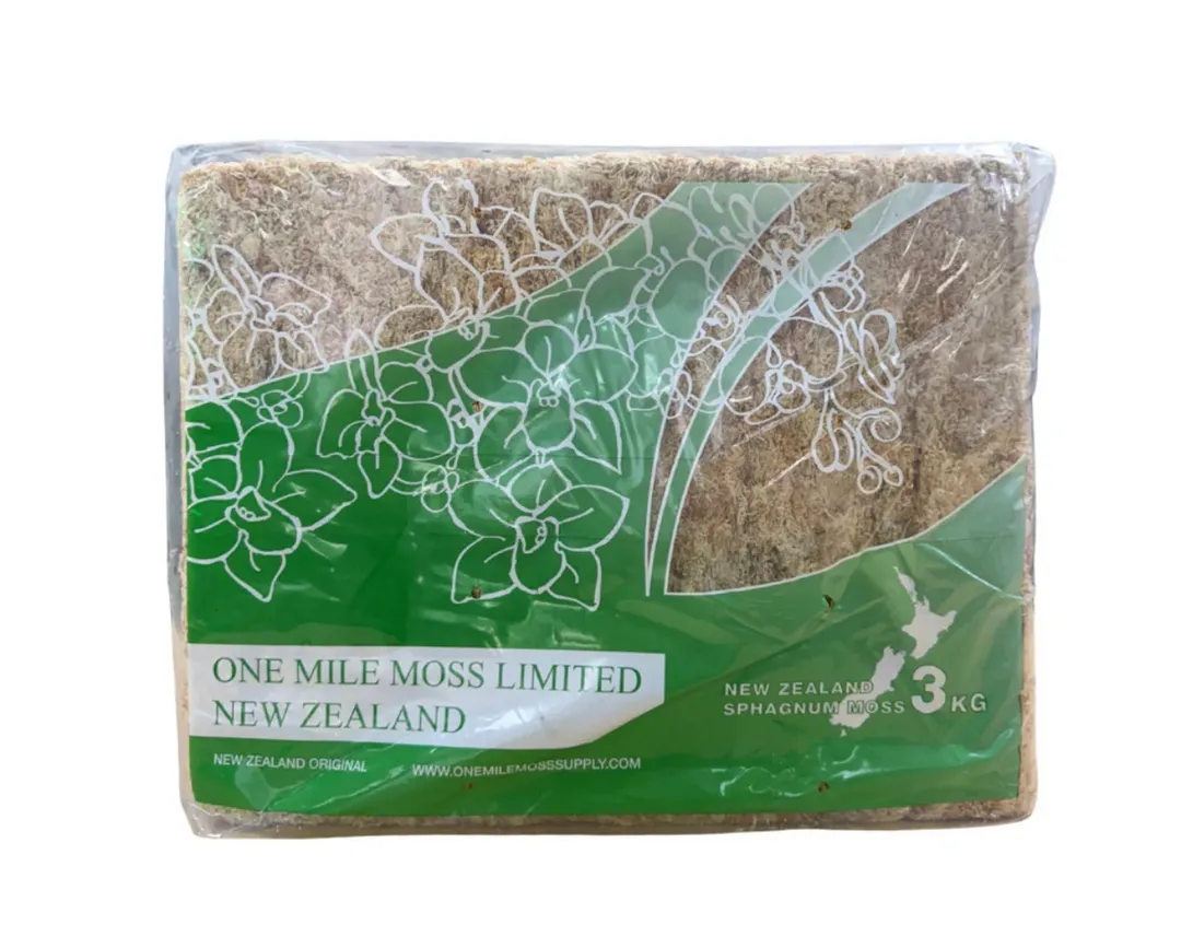 水One Mile Moss ニュージーランド産5A 3kg One Mile New Zealand AA+ long strand sphagnum moss ($95) from