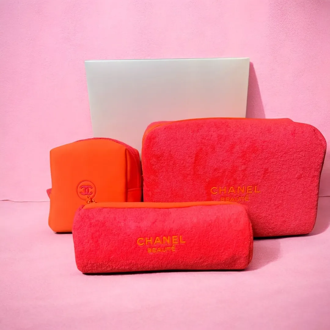 Chanel Beaute 3 piece cosmetic set ($120) from @NorthParkLuxury