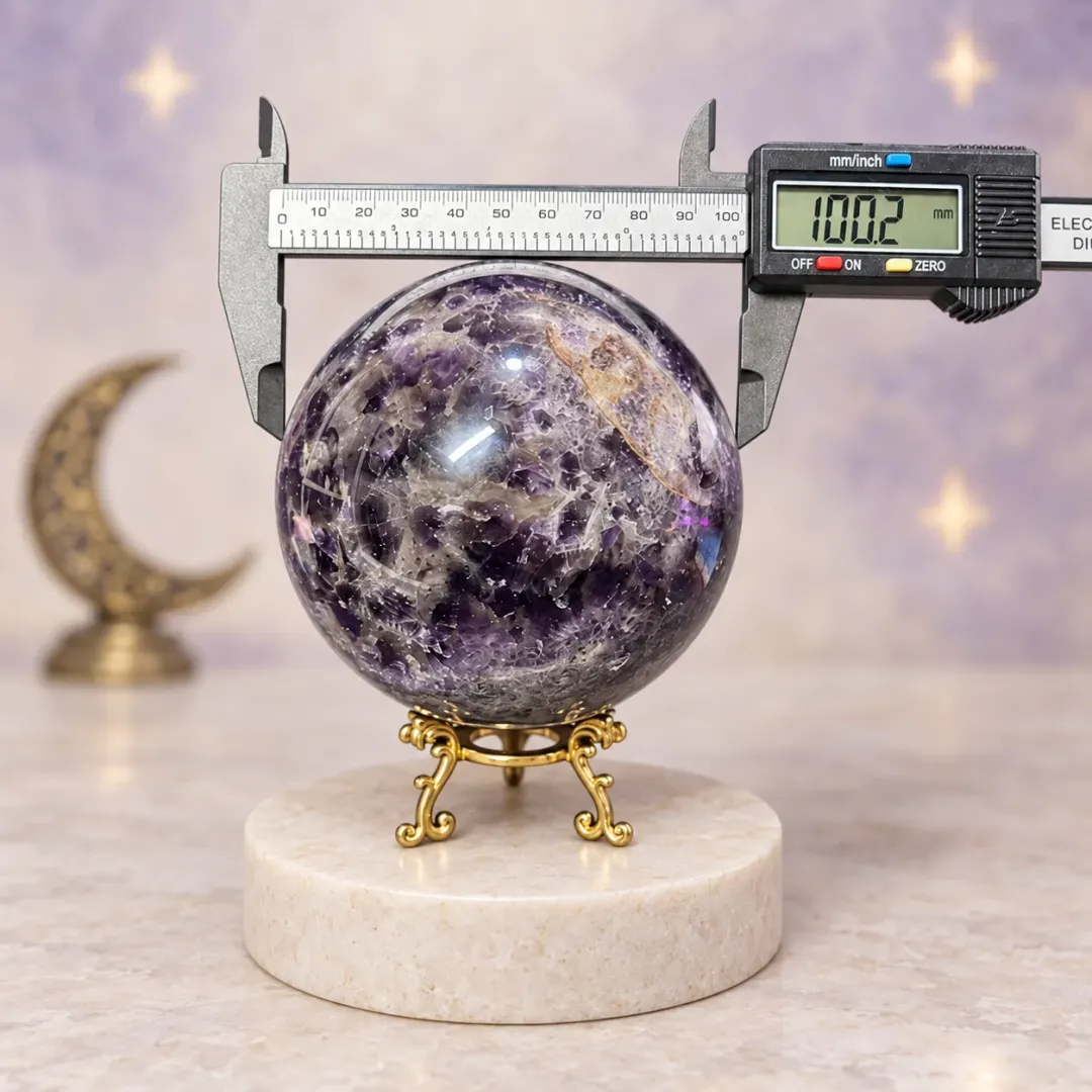 WAS $116 Sphere | 100mm Dream Amethyst (1570g) ($75) from @Ametrine